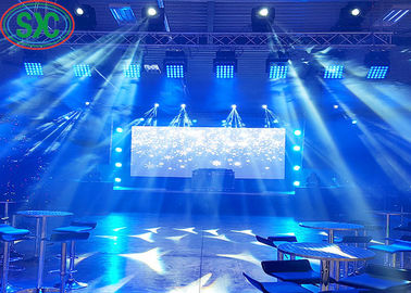 Pantalla de aluminio de fundición a presión P1.667 Pantalla de escenario LED de tono, pantalla LED interior 1R1G1B
