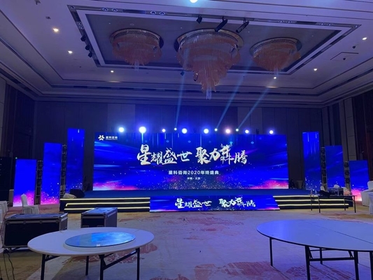 Display LED de aluminio fundido para alquiler al aire libre P8 Gran escenario HD para conciertos