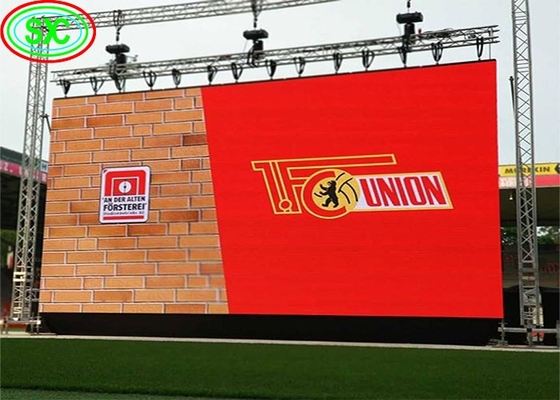 P10 Color completo 320 * 160mm Alto brillo LED Video de la pared de anuncios comerciales