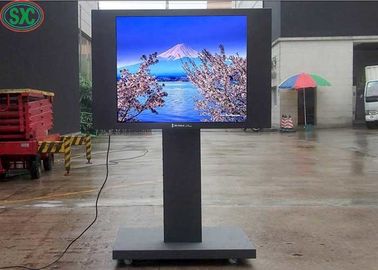 Display LED de color completo de pilar único P10 LED de alquiler de pantalla cartelera 3 años de garantía