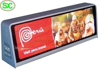 Display LED en el techo del taxi, a prueba de agua, WIFI a todo color, GPS, Billboard P5