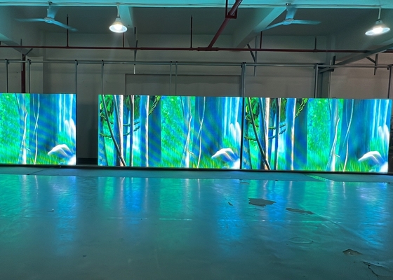 Display de cartel LED fijo/caja de hierro, panel de visualización de vídeo LED de aluminio HD estéreo