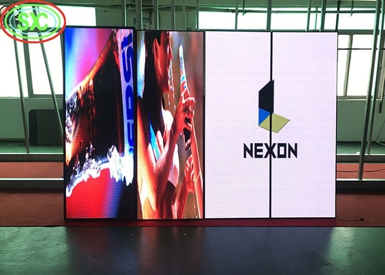 Espejo SMD a todo color para interiores 1000cd/m2 P2.5 LED Video Poster Pantalla 640x640mm
