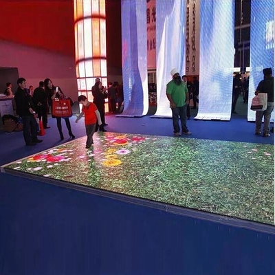 P8 RGB Led Video de la pista de baile, iluminación de los azulejos del piso Meanwell suministro de energía 3 años de garantía