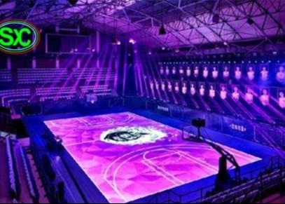 Eventos de fiesta Indoor Outdoor Led Dance Floor Pantalla de 500*1000mm Armarios de color completo