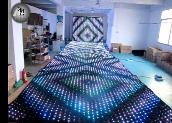P8 LED Video de la pista de baile, ilumina las baldosas del piso Meanwell Fuente de alimentación 3 años de garantía