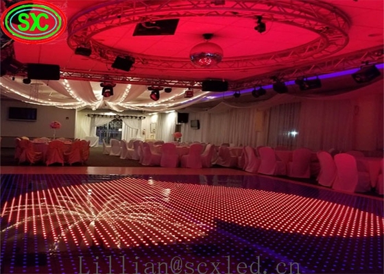 Piso de baile LED impermeable -20°C a 60°C Voltado 220V para su espacio de entretenimiento
