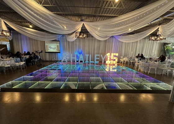 HD Rental Box LED Bailón P4.81 Equipo de escenario Pixel Aluminio inalámbrico