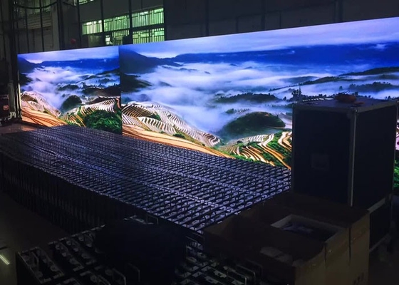 HD Full Color SMD LED Screen Indoor P5 1/16 Modo de escaneo adecuado para carteles publicitarios
