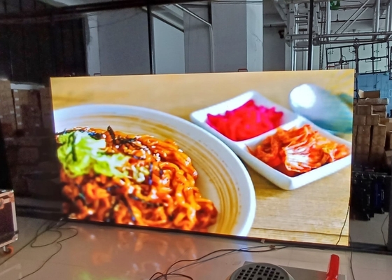 P1.66 Pantalla de alquiler SMD Pantalla LED de color completo Publicidad Pantalla LED de interior Alto brillo