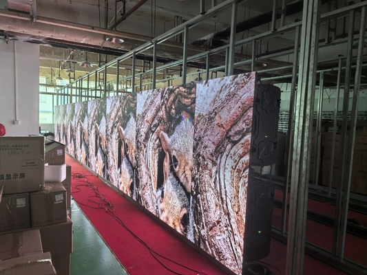 Pantalla LED de aluminio fundido a presión SMD P4 de video interior de publicidad RGB Pantalla de pantalla HD sin tartamudeo