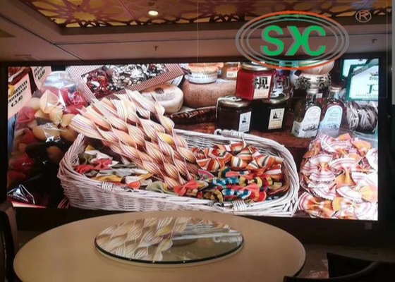 Pantalla LED de aluminio fundido a presión SMD P4 de video interior de publicidad RGB Pantalla de pantalla HD sin tartamudeo