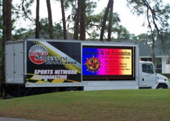 P6 Pantalla LED móvil exterior IP65 impermeable 5000 cd/m2 Brillo