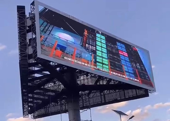P10 SMD Publicidad pantalla de LED, HD de color completo al aire libre alquiler impermeable de aluminio fundido a presión