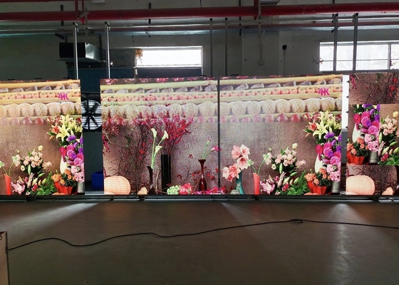 HD alquiler pantalla LED SMD a prueba de agua P4 pantalla de pantalla de vídeo interior de publicidad RGB
