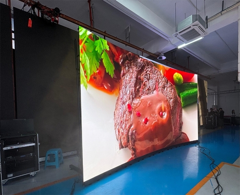 P3 P4 Full Color Led Video Rental 3In1 SMD2121 Indoor Led Video Wall con 1000cd/m2