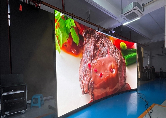 Instalación fija Caja de hierro LED Pared de vídeo HD P2.5 Indoor LED Display Screen SMD