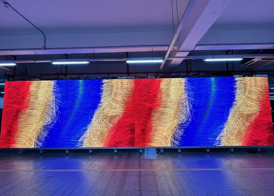 Instalación fija Caja de hierro LED Pared de vídeo HD P2.5 Indoor LED Display Screen SMD