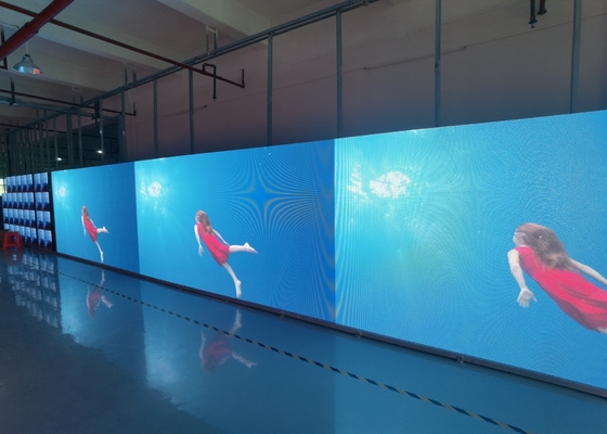P4 Panel de aluminio de interior de alta definición impermeable SMD pantalla LED cartel 1R1G1B de alquiler
