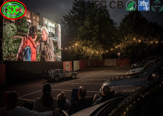 Video HD P3.91 Pantalla LED de alquiler al aire libre para centros comerciales/cinemas/lugares de espectáculos