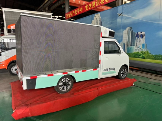 Display LED de camión móvil de alta luminosidad impermeable 1R1G1B Tubo de carcasa de hierro/acero