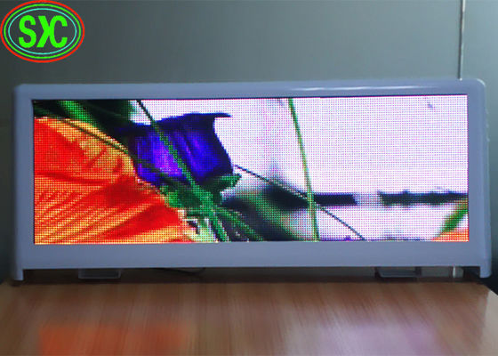 Buen precio Pantalla LED para publicidad al aire libre en el techo del taxi en línea
