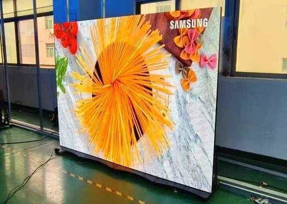 P4 RGB Indoor LED Display Board, 1/16 Scan LED Screen Pared de vídeo IP34 HD Flexible