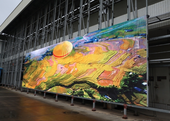 P4 RGB Indoor LED Display Board, 1/16 Scan LED Screen Pared de vídeo IP34 HD Flexible