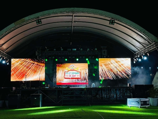 Ideal para conciertos, escenarios, competiciones, pantallas LED colgantes de alta resolución