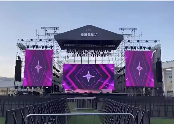 Ideal para conciertos, escenarios, competiciones, pantallas LED colgantes de alta resolución