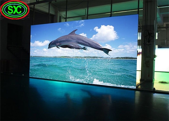 Publicidad Módulo de alquiler de aluminio fundido a presión P6 pantalla LED HD suspendida sin manchas