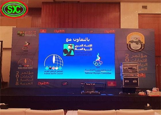 P6 pantalla LED exterior SMD3535 de color completo 192x192mm gabinete