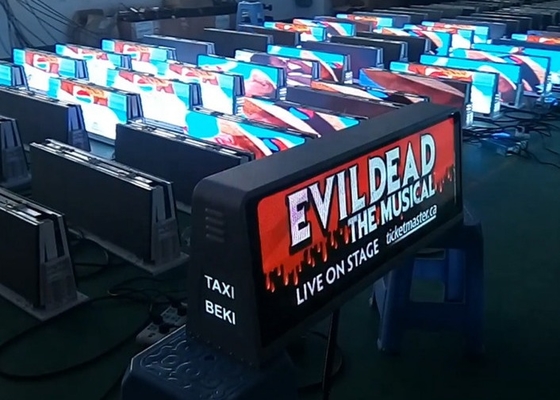 Modo de control asíncrono de conducción Panel LED de automóvil 96*32 Cm para automóviles y vehículos