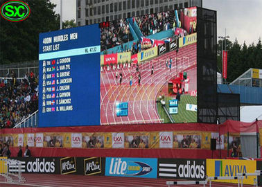 Pantalla de aluminio fundido a presión para exteriores impermeable 320 * 160mm P10 Estadio pantalla LED comercial
