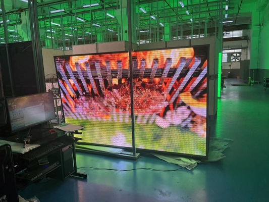 Alquiler de pantalla de aluminio fundido por inyección Estadio LED Display de color completo Sistema Nova Exterior P6.67