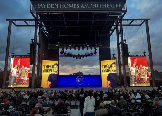 Gran pantalla de estadio de aluminio fundido con pantalla LED P3 al aire libre alquiler IP65 impermeable HD Alto brillo