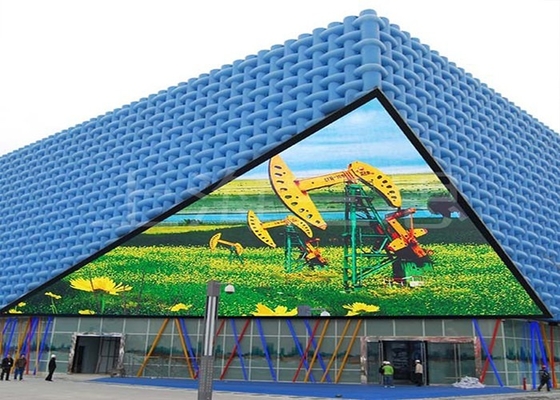 Color completo HD 3D P2.5 P3 P4 P5 P6 P8 P10 Inodoro exterior Gran pared de video Publicidad digital pantalla de LED