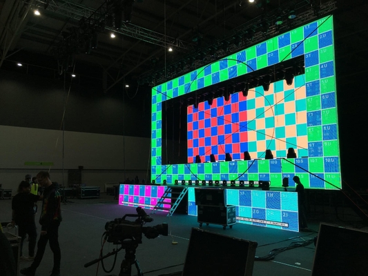 P2.5 Smd1515 RGB Full Color LED Die-Casting Aluminium Screen Cabinet de uso fijo estándar