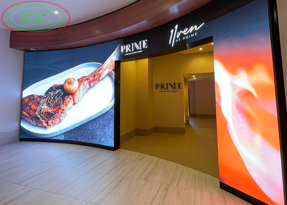 P3.91mm Pantalla LED a todo color para interiores 500x500mm IP43 a prueba de agua