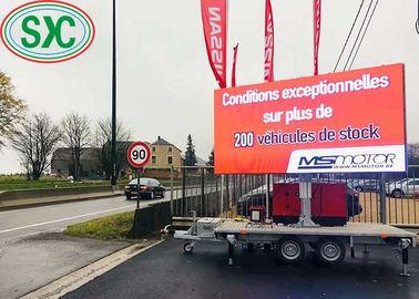 Impresora LED a todo color a prueba de agua P6 exterior montada en camión 7500 Nits