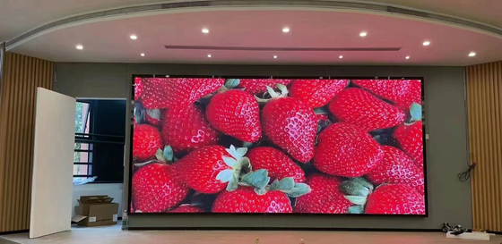P2 pantalla LED de pequeño tamaño de píxeles de color completo interior pantalla LED flexible RGB, armario de 640x640mm,1300 nit de brillo