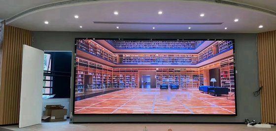P2 pantalla LED de pequeño tamaño de píxeles de color completo interior pantalla LED flexible RGB, armario de 640x640mm,1300 nit de brillo