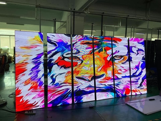 P2.5 Display LED HD a todo color en interiores con gabinete de aluminio fundido a presión