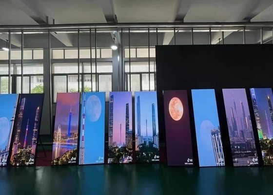 P2.5 Display LED HD a todo color en interiores con gabinete de aluminio fundido a presión