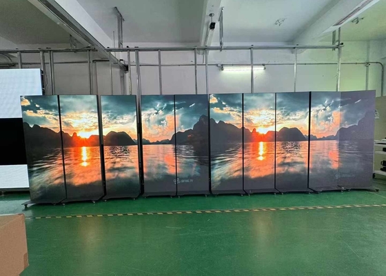 P2.5 Display LED HD a todo color en interiores con gabinete de aluminio fundido a presión