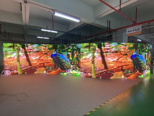 Pantalla de LED de alquiler RGB P4 Ultra delgada Pantalla LED a todo color a prueba de agua 42500 puntos por metro cuadrado