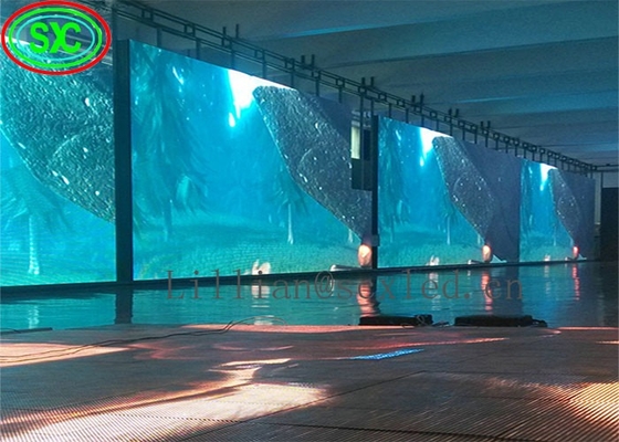 100000 Horas de vida útil P3.91 Pantalla de pantalla de cortina LED de malla interior con 65410 densidad de píxeles y transparencia clara