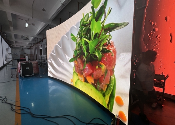 2500 nits Brillo Alta resolución P3 SMD Indoor RGB Full Color Led Video Display