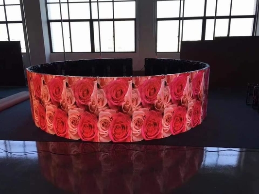 Pantalla LED de color completo al aire libre P10 Pantalla de pilar IP65 Gran tamaño 1/4 Modo de escaneo