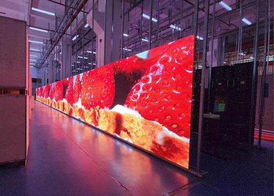 HD P8 exterior impermeable pantalla LED a todo color para el campo de fútbol pantalla fija